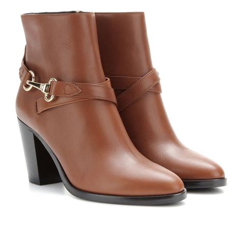 burberry london bedford leather ankle boots|Women’s Designer Boots .